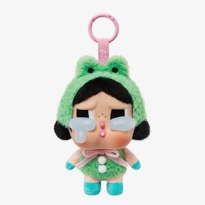 POP MART: Crying Again Series Vinyl Face Plush, What A Frog